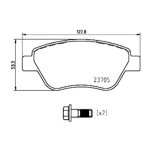BREMBO P23169