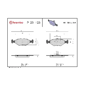 BREMBO P 23 123
