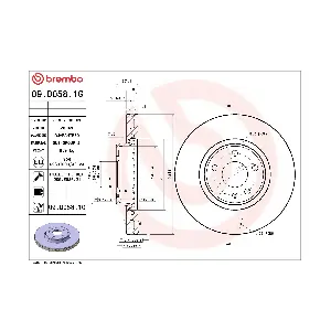 09D0581G BREMBO