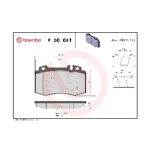 BREMBO P50041