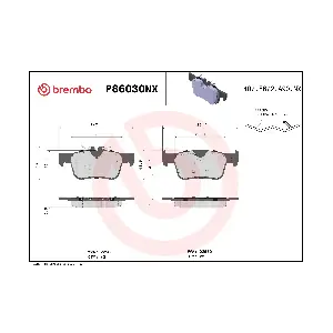 P86030NX BREMBO