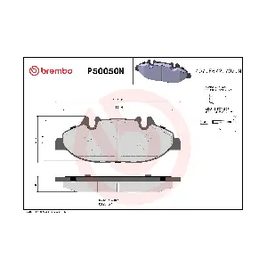 P50050N BREMBO