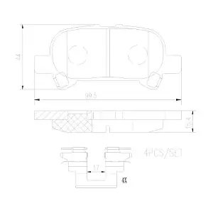 P83110N BREMBO