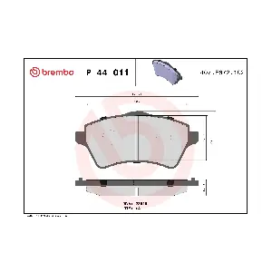 BREMBO P 44 011