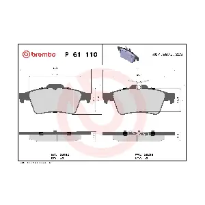BREMBO P61110