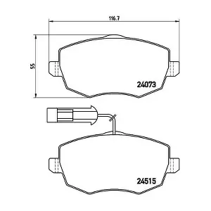 BREMBO P23128