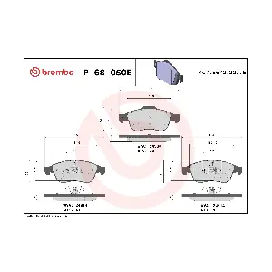 BREMBO P 68 050E