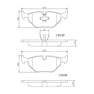 BREMBO P06011N