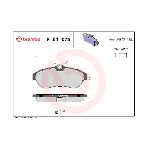 BREMBO P 61 075