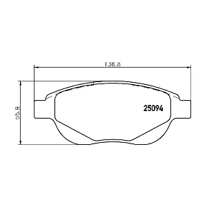 BREMBO P61137