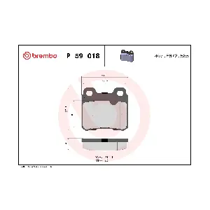 BREMBO P59018