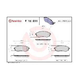 BREMBO P15011