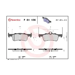 BREMBO P61126