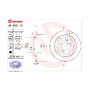 08D2211E BREMBO