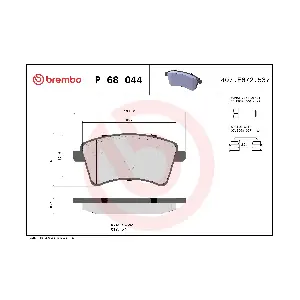 BREMBO P68044
