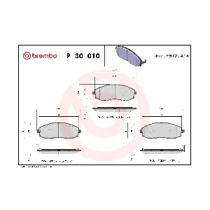 BREMBO P30010