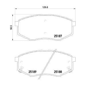 BREMBO P30055