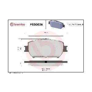 BREMBO P83062N
