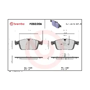 P86026N BREMBO