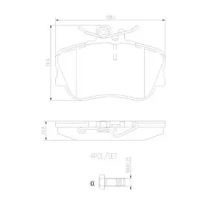 BREMBO P06017N