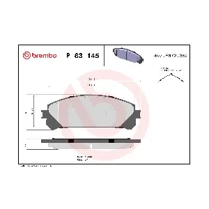 BREMBO P83145