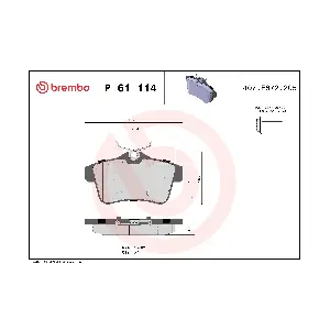 BREMBO P 61 114