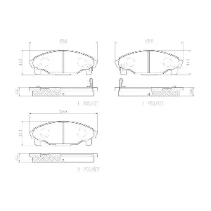 BREMBO P16007N