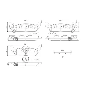 P56091N BREMBO