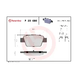 BREMBO P 23 080