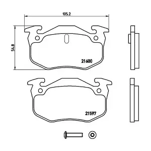 BREMBO P68018
