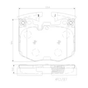 BREMBO P06099N