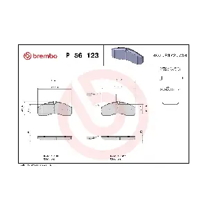 BREMBO P 56 123