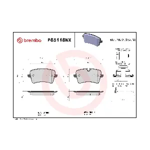 P85118NX BREMBO