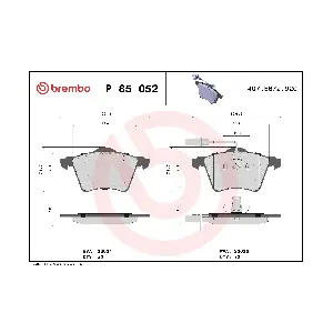 BREMBO P85052