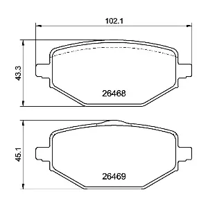 BREMBO P68076