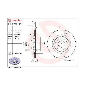 BREMBO 09A7381E