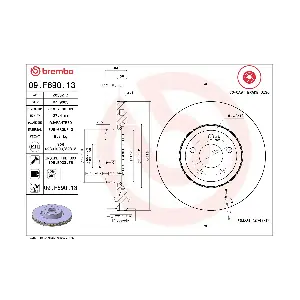 BREMBO 09F69013