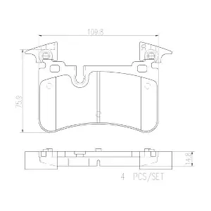 P50113N BREMBO