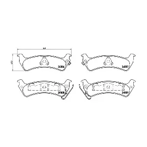 BREMBO P 37 012