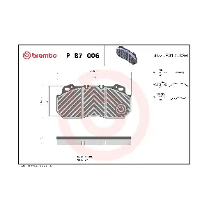 BREMBO P B7 006