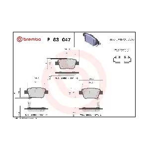BREMBO P83047
