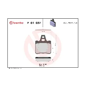 BREMBO P 61 037