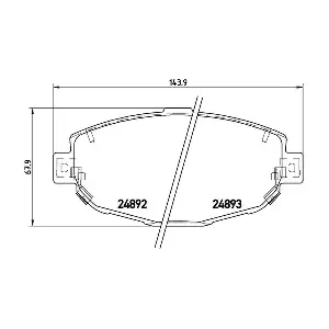 BREMBO P83104