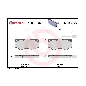 BREMBO PA6005