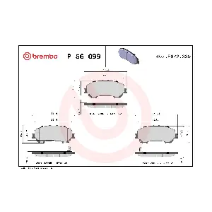 BREMBO P 56 099