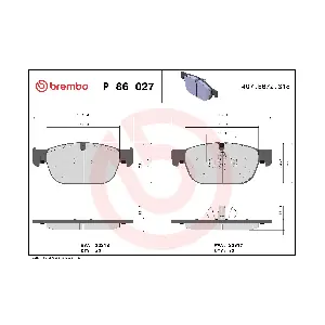 BREMBO P86027