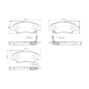 BREMBO P28024N