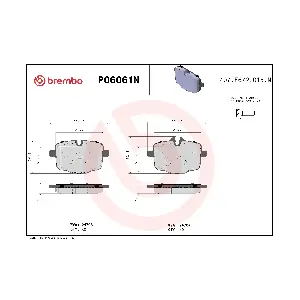 BREMBO P06061N