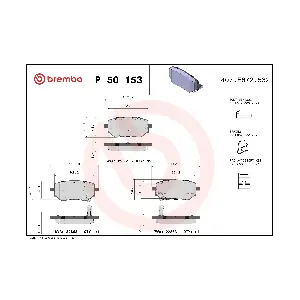 P50153 BREMBO