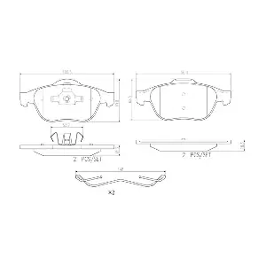 BREMBO P68030N